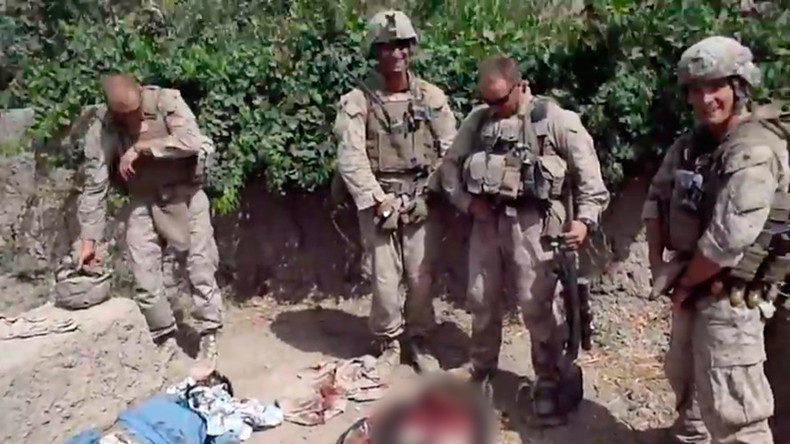 Click to enlarge urinating taliban Afghanistan US soldiers