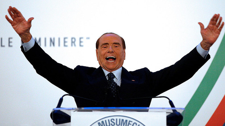 Click to enlarge Silvio Berlusconi