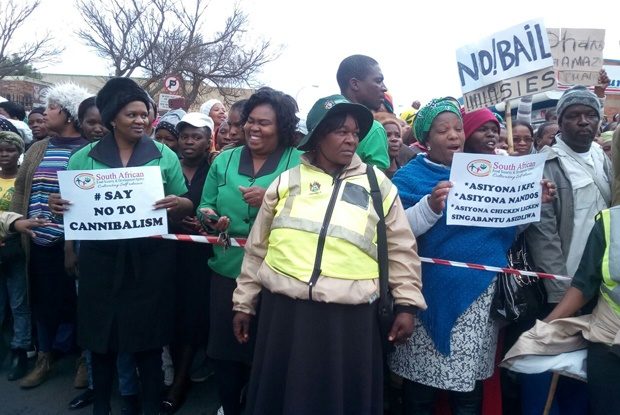 Click to enlarge South Africa has serious problems with murderous cannibals