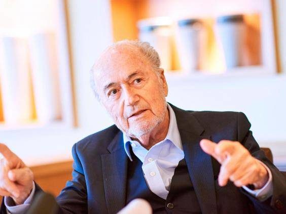 Click to enlarge Sepp Blatter was banned from football following an investigation from Fifa's independent ethics committee (Getty)