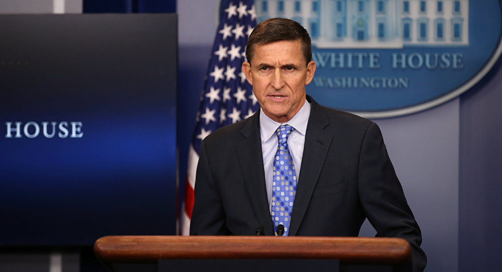 Click to enlarge Former US National Security Adviser Michael Flynn