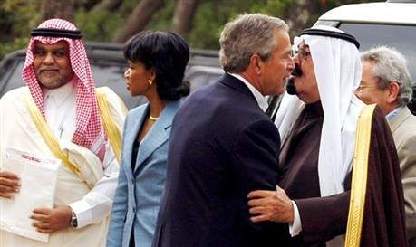 Bandar bin Sultan Saudi prince George Bush Condoleezza Rice