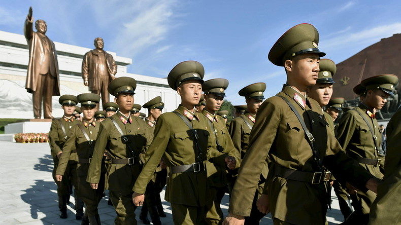North Korean soldiers