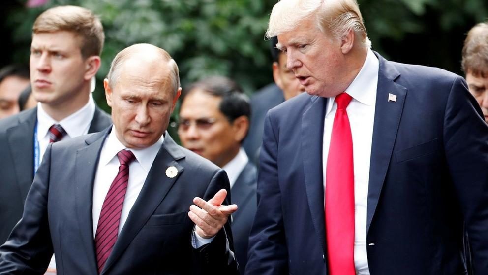President Trump Meets Vladimir Putin Agreeing Together they will Destroy ISIS