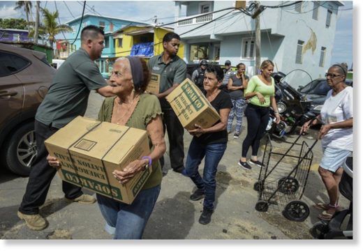 Puerto rico hurricane victims