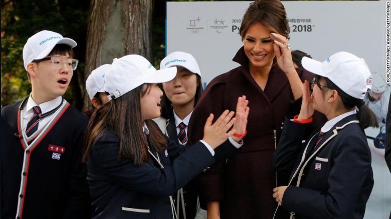 melania trump China