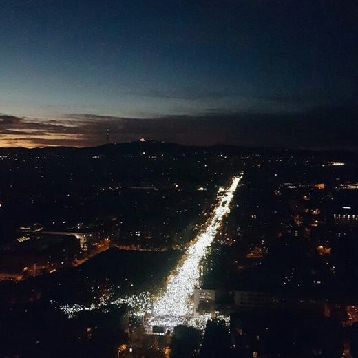 protest barcelona