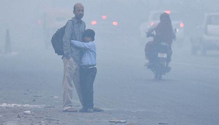 Click to enlarge Delhi smog