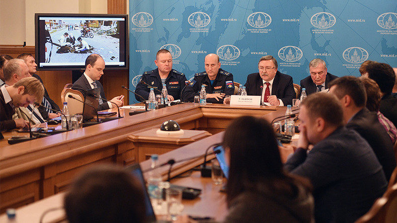 OPCW report Moscow briefing