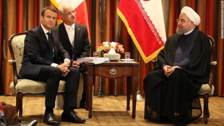 Click to enlarge Macron France Iran