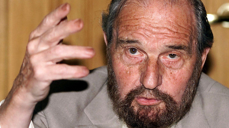 Soviet secret agent George Blake in 2001