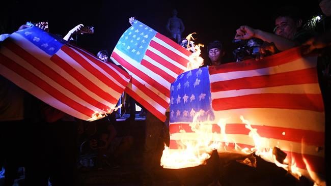 Philippines Unites States protests