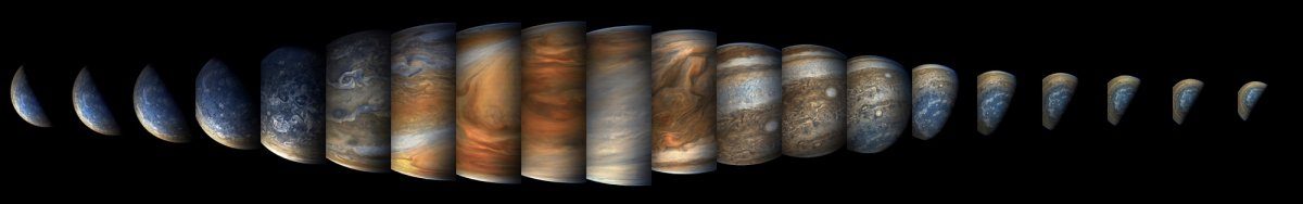 Click to enlarge Jupiter flyby 2017