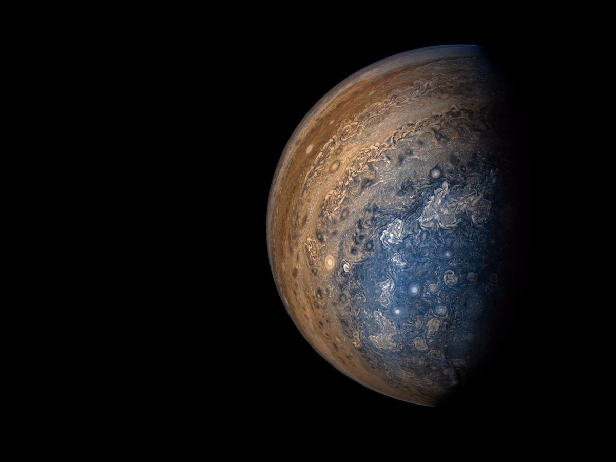 Click to enlarge Jupiter flyby 2017