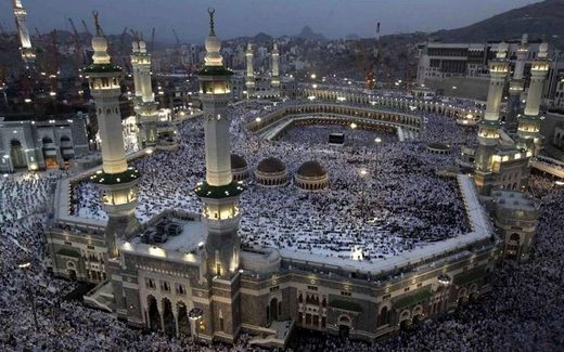 Click to enlarge Mecca pilgrimage