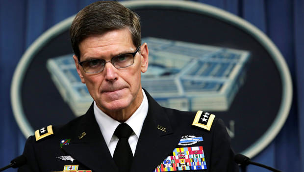 Click to enlarge US Army General Joseph L. Votel