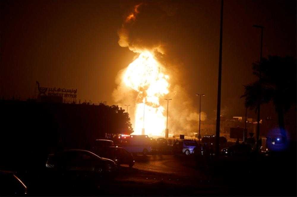 Bahrain pipeline attack
