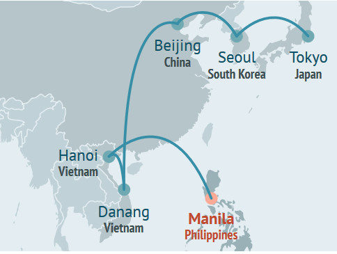 Click to enlarge trump asia trip