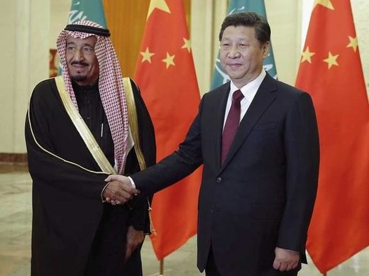 King Salaman and Ji Xinping