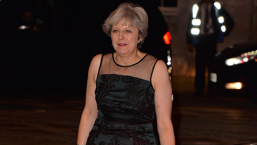 Click to enlarge Theresa May
