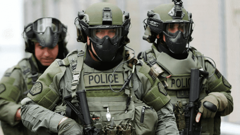 Click to enlarge police state military