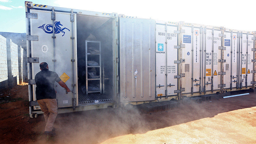 Click to enlarge Islamic State Libya morgue