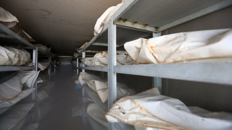 Islamic State Libya morgue
