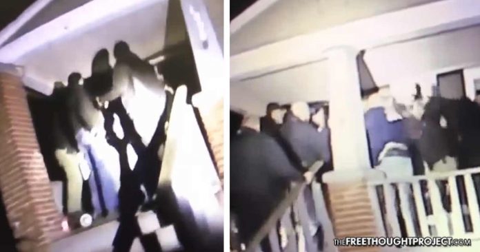 Click to enlarge police raid