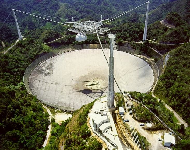 Click to enlarge Arecibo Observatory