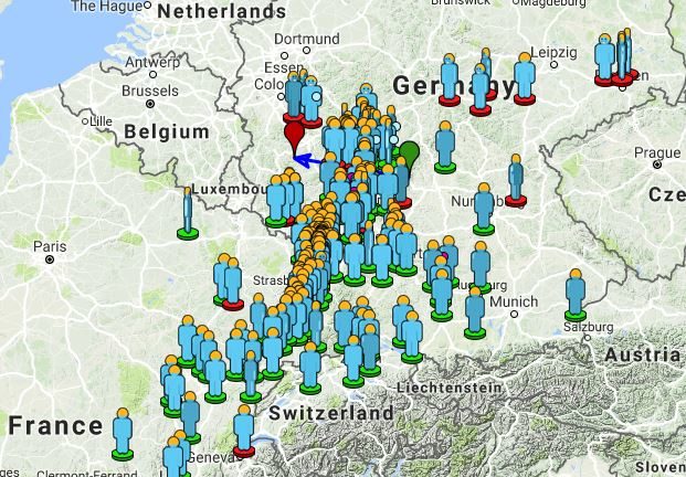 fireball over Germany AMS event # 4299-2017