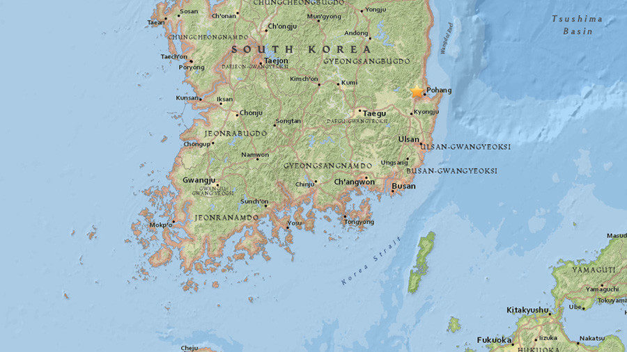 South Korea earthquake