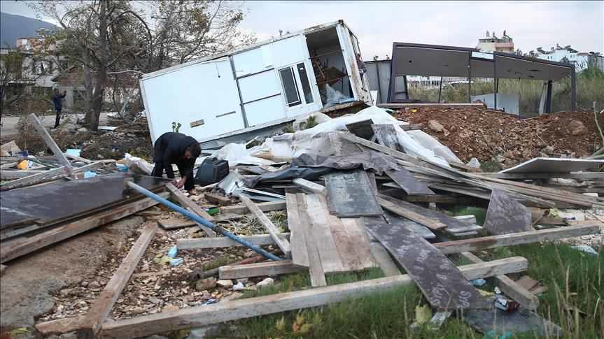 Turkey tornado damage