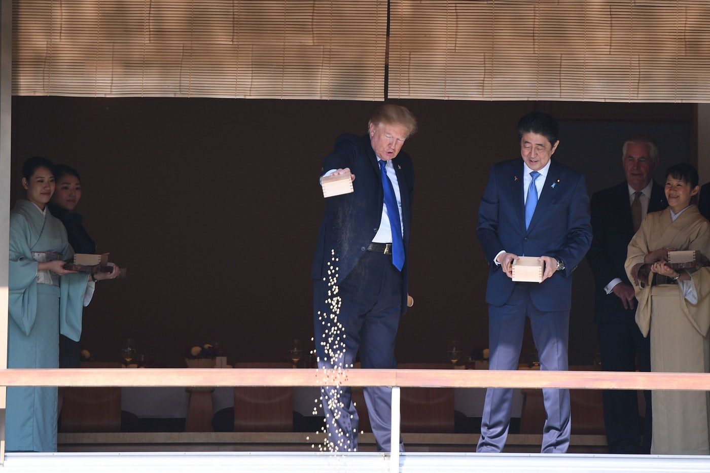 Click to enlarge Trump koi pond