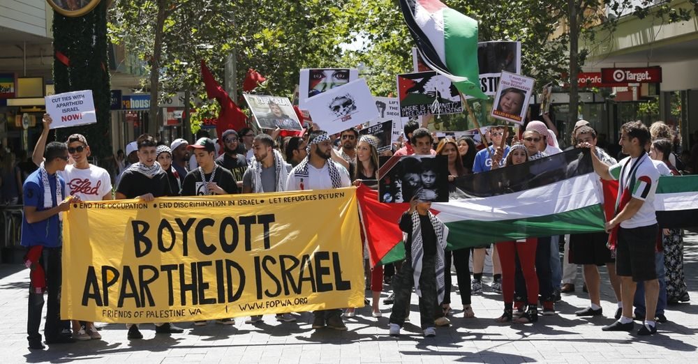 Click to enlarge Boycott Israeli Aparteid
