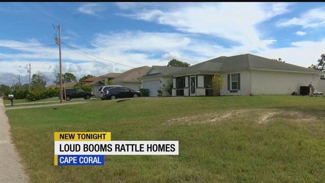 Mystery boom in Cape Coral,  FL