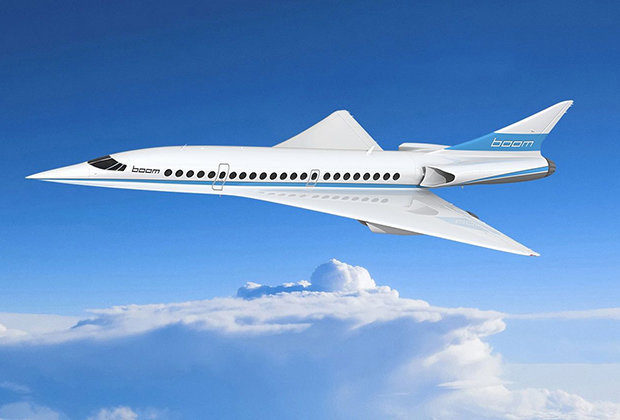 Boom Supersonic airplane