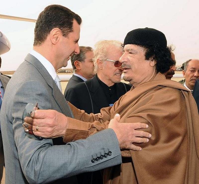 Assad ghadaffi