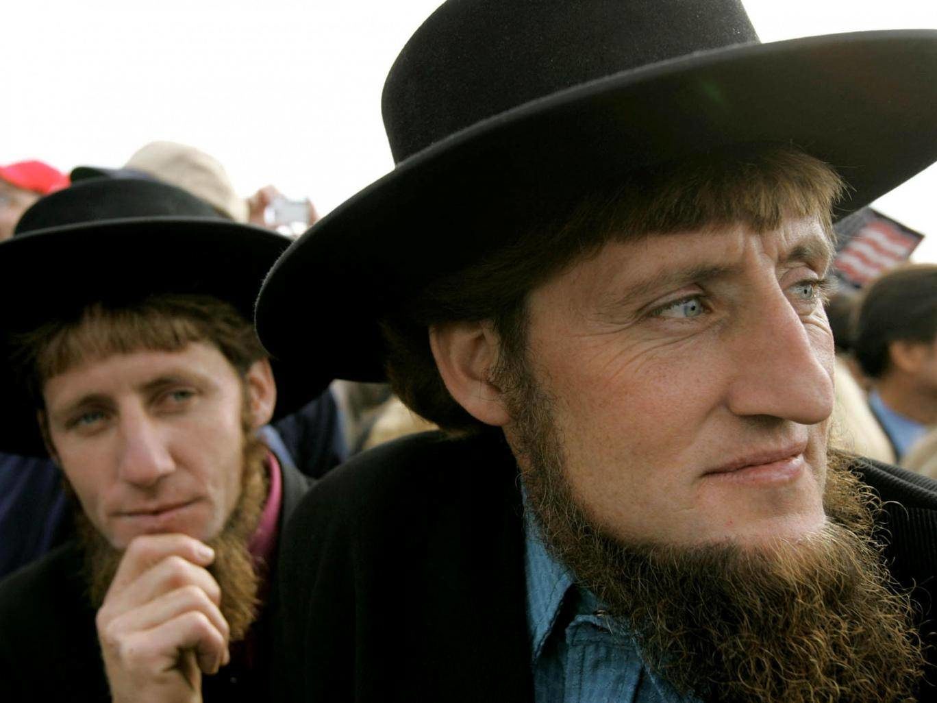 Click to enlarge Amish Men
