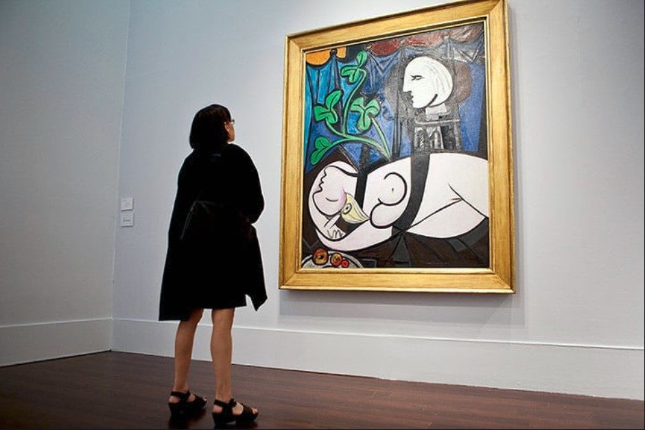 Click to enlarge Picasso Nude Green Leaves and Bust