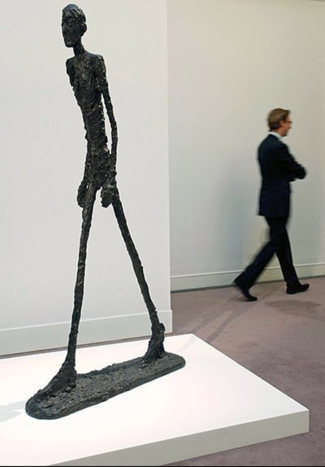 Click to enlarge Alberto Giacometti L’homme qui Marche