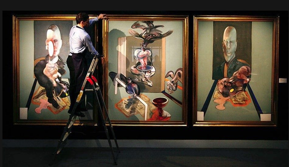 Click to enlarge Francis Bacon Triptych