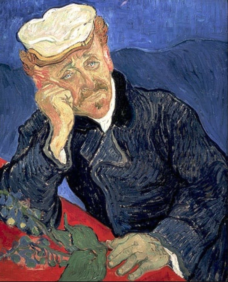 Portrait of Dr Paul Gachet Vincent van Gogh
