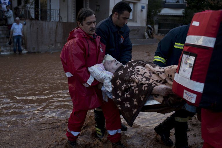Click to enlarge At least 14 dead after ‘Biblical’ flash floods in Greece (PHOTO, VIDEO) Nov 2017