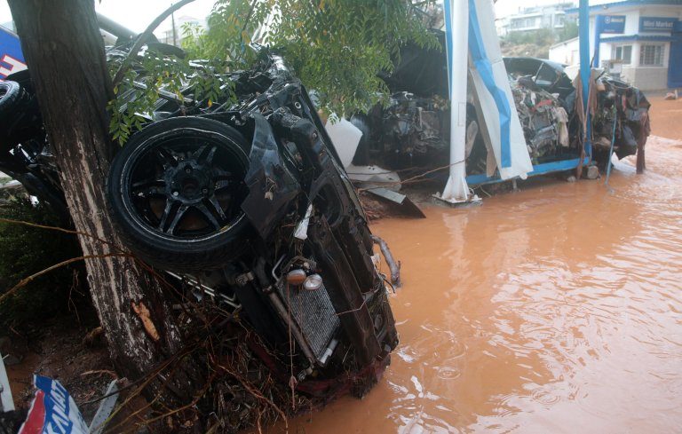 Click to enlarge At least 14 dead after 'Biblical' flash floods in Greece (PHOTO, VIDEO) Nov 2017