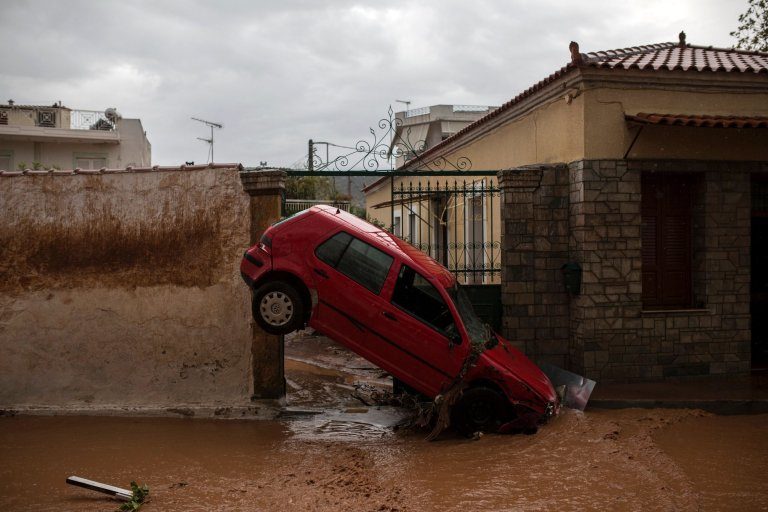 Click to enlarge At least 14 dead after 'Biblical' flash floods in Greece (PHOTO, VIDEO) Nov 2017