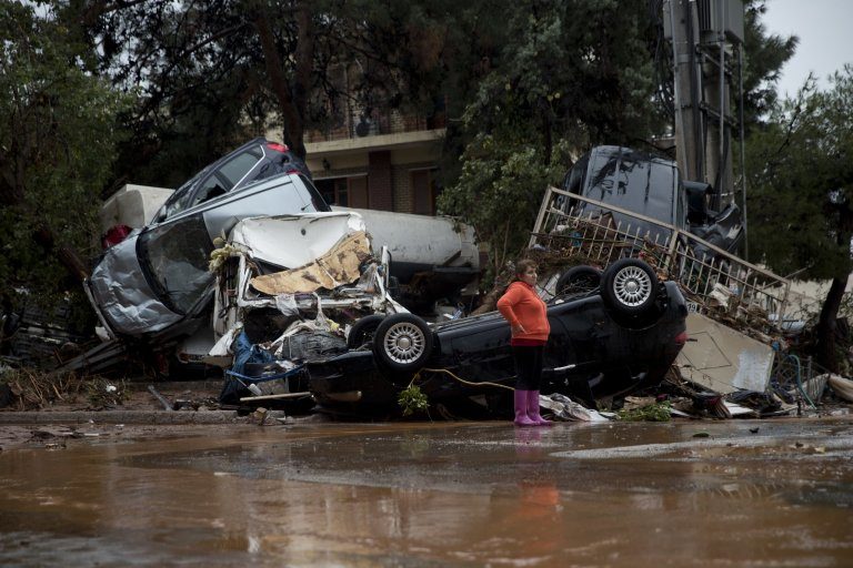 Click to enlarge At least 14 dead after 'Biblical' flash floods in Greece (PHOTO, VIDEO) Nov 2017
