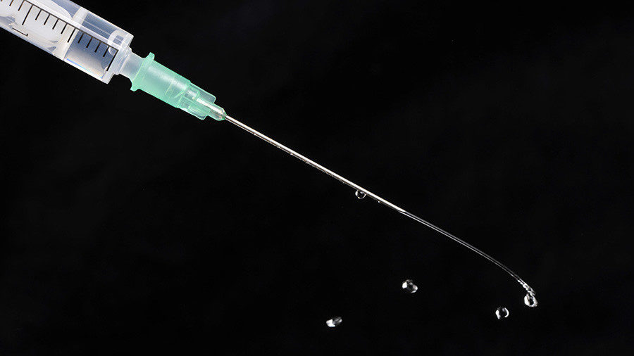 Click to enlarge heroin needle