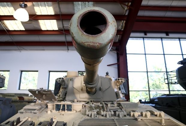 Click to enlarge British military tank