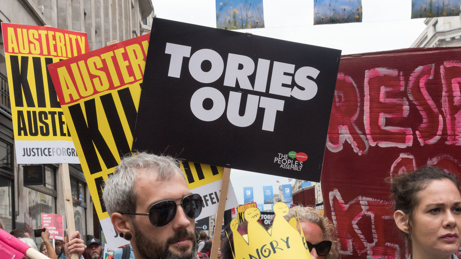 protest tory austerity