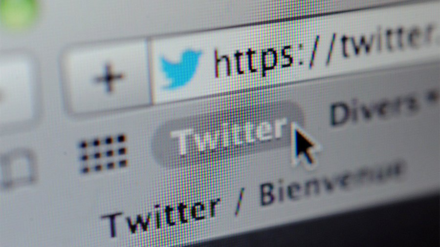 Click to enlarge Twitter computer